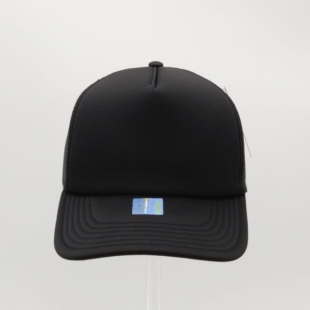 Foam Trucker Cap, Black