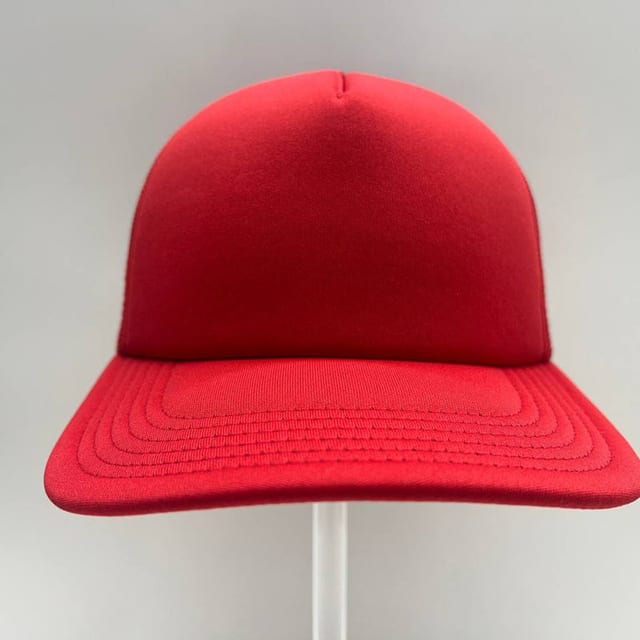 Foam Trucker Cap, Red