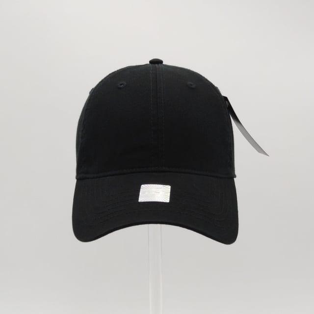 Soft Cotton Dad Cap, Black